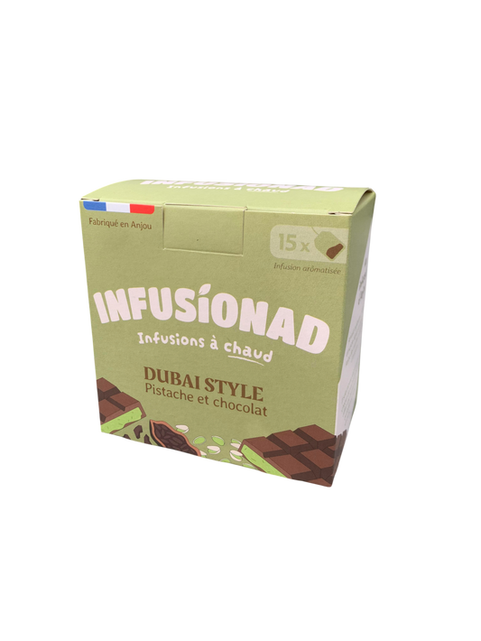 Infusion Pistache et chocolat