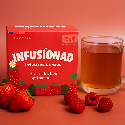 Infusion Fraise des bois et framboise