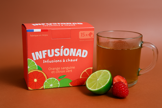 Orange sanguine et citron vert