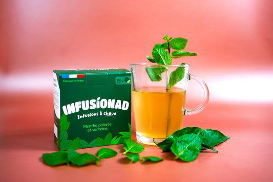Infusion Menthe poivrée et verveine