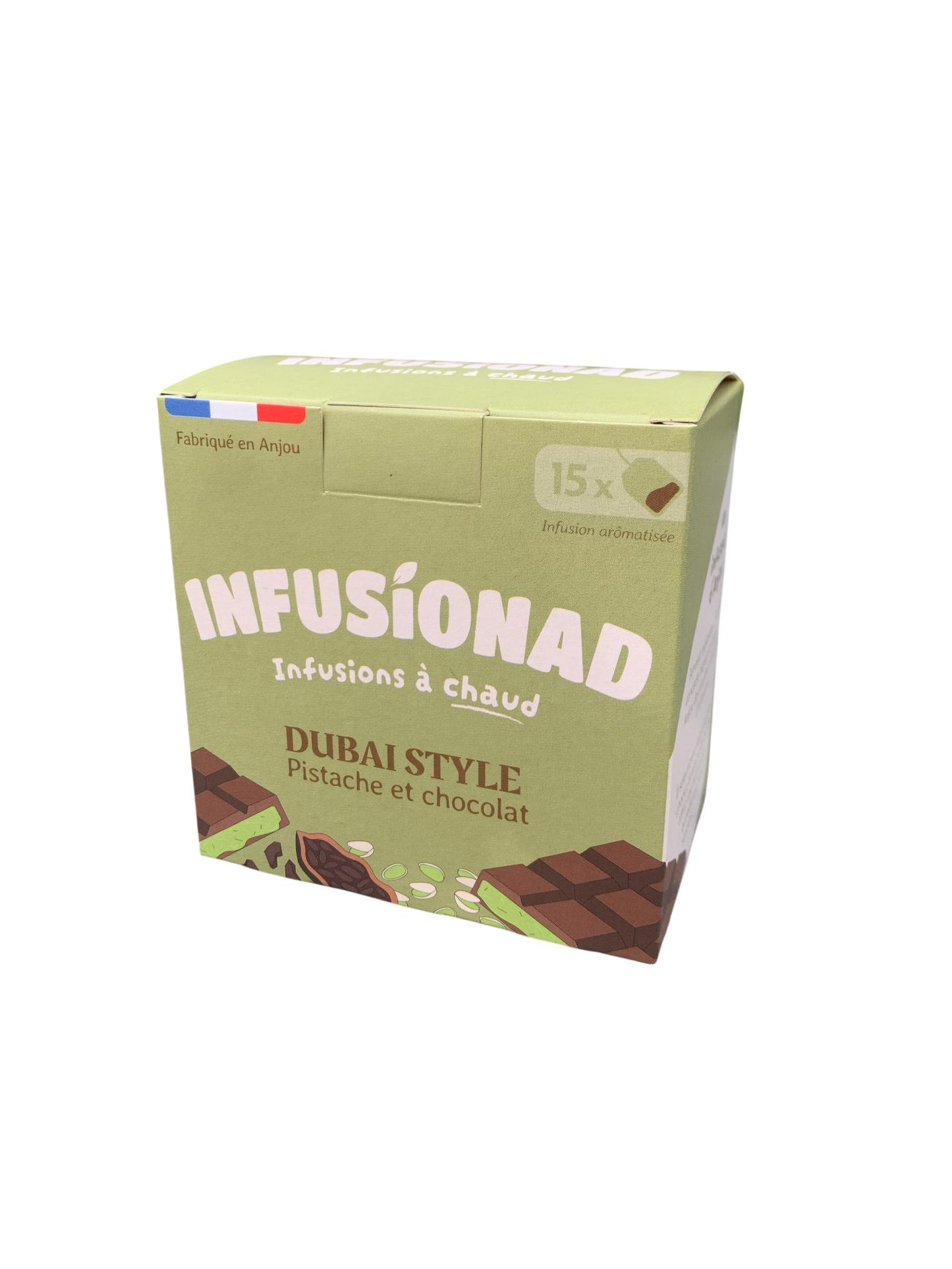 Infusion Pistache et chocolat