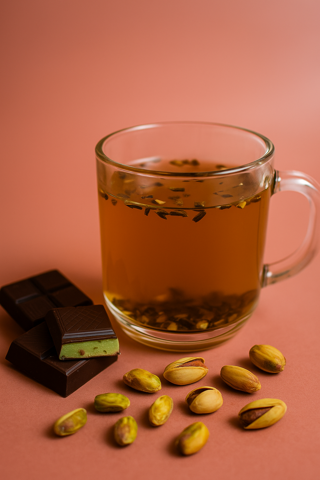 Infusion Pistache et chocolat