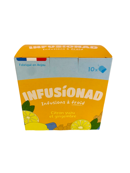 Infusion à froid Citron yuzu et gingembre