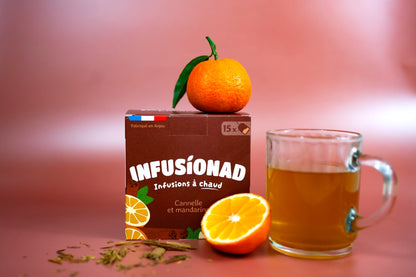 Infusion Cannelle et mandarine