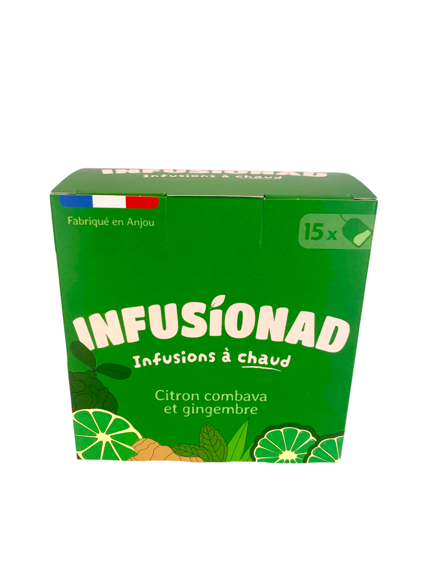 Infusion Citron combava et gingembre