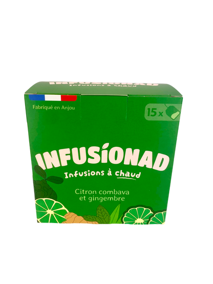 Infusion Citron combava et gingembre